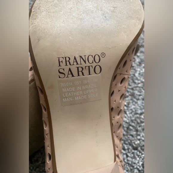 Franco Sarto Authentic short heels are a size 8. - Picture 3 of 9